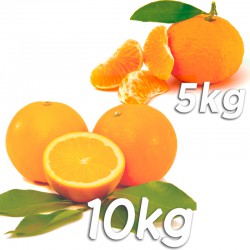 Pack 15kg naranjas y mandarinas - Navel Powel y Gold Nugget